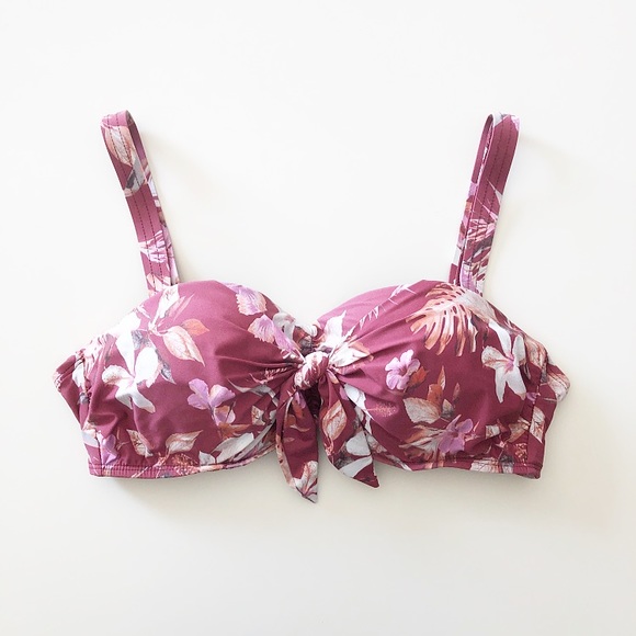 Athena Other - Tropical Floral Bikini Top
